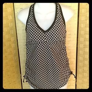 Womens Liz Lange Maternity Swim Top Size S